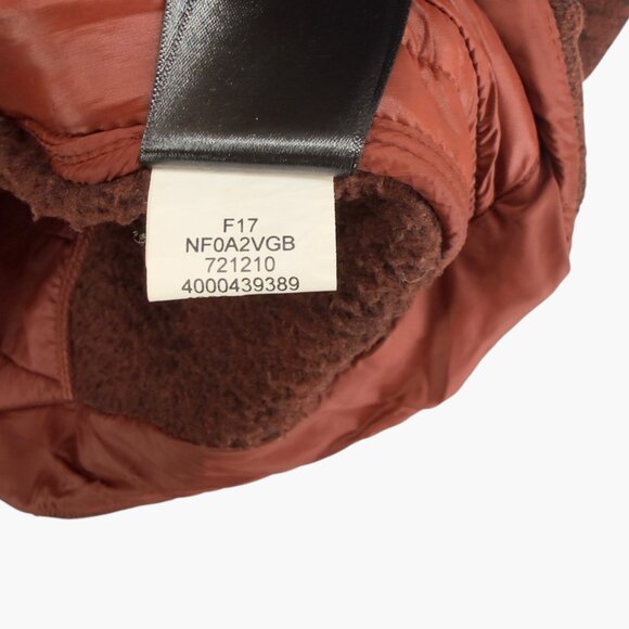 The North Face Maroon Red Indi Insulated Hooded Jacket Size Small - Picture 9 of 9